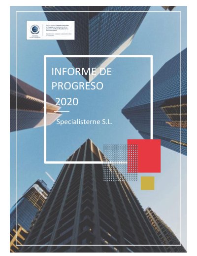 Specialisterne S L 2020 Progress Report