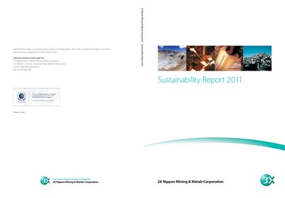 JX Advanced Metals Corp 2011 Sustainability Report