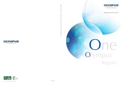 Olympus Corp 2017 Integrated Report - Free PDF