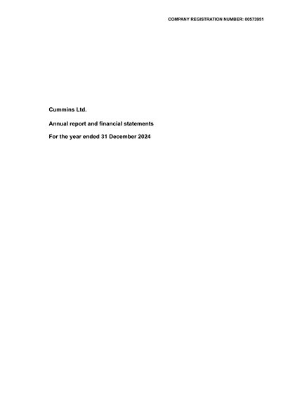 Cummins Inc 2024 Annual Report